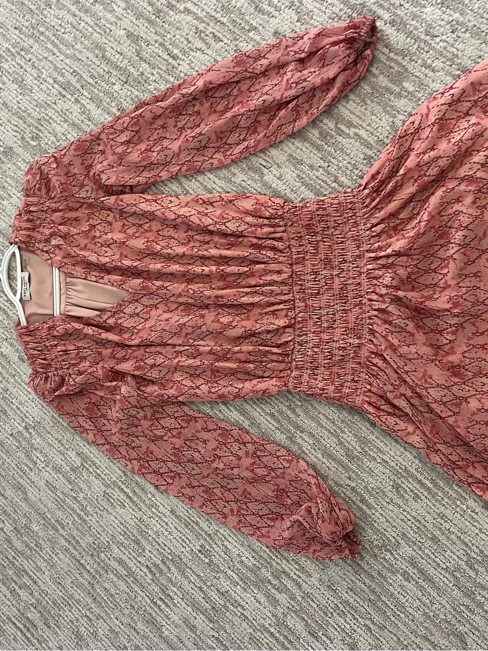 Ramy Brook Pink Rust Mini Dress